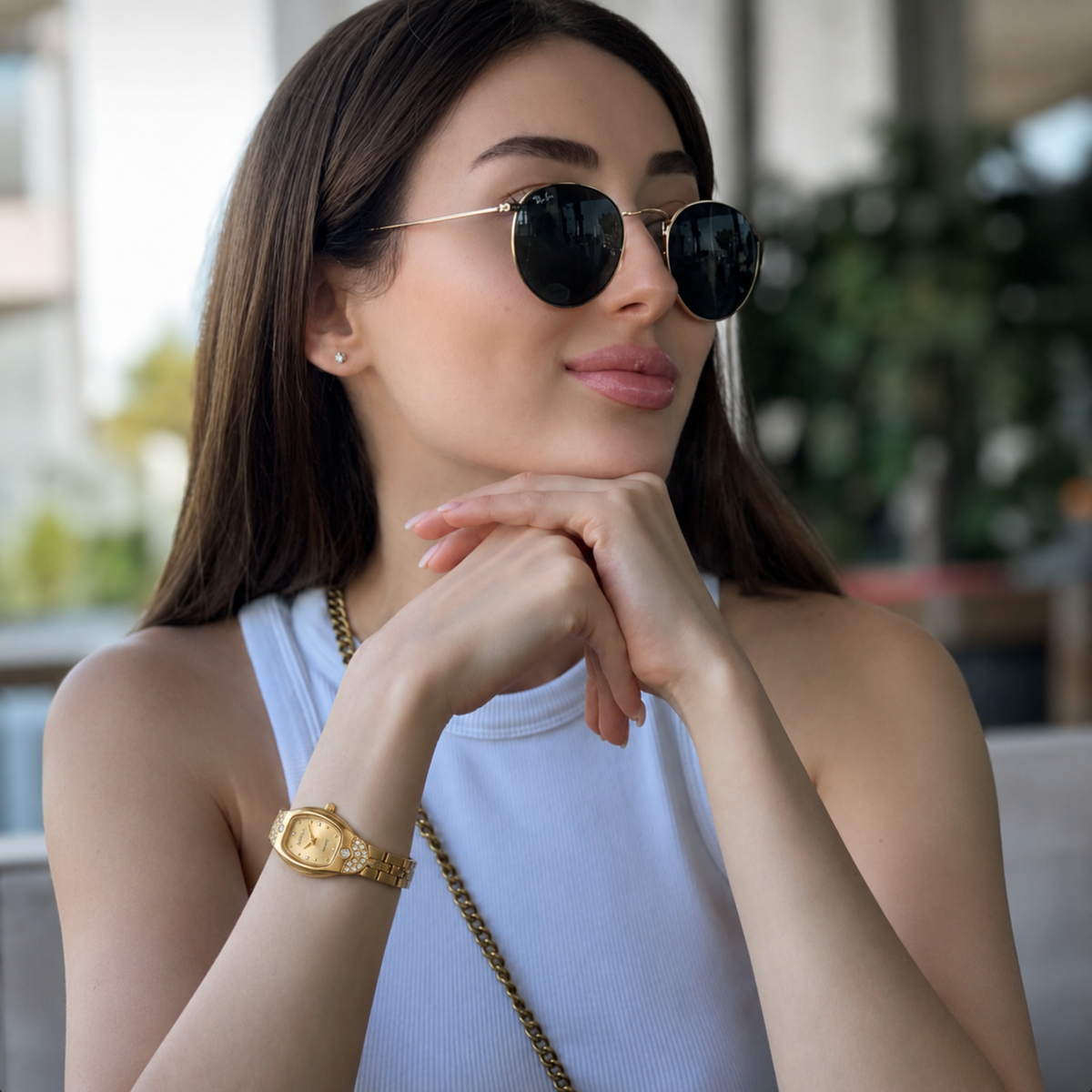 Trocadéro Watch Gold, women's watch in Gold by Lumière, image 10
