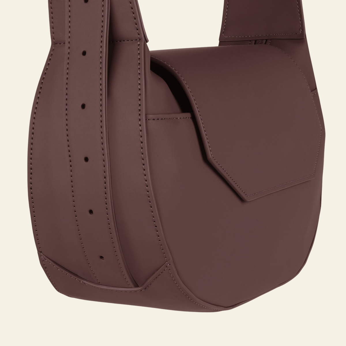 Crossbody Bag Dark Brown, crossbody bag in Dark Brown by Lumière, image 5