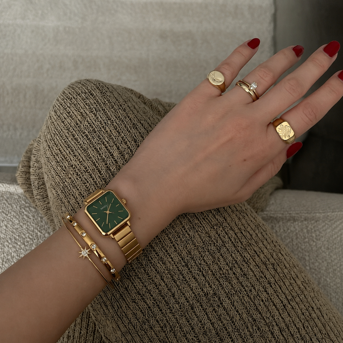 Le Marais Watch Emerald, women's watch in Emerald by Lumière, image 10
