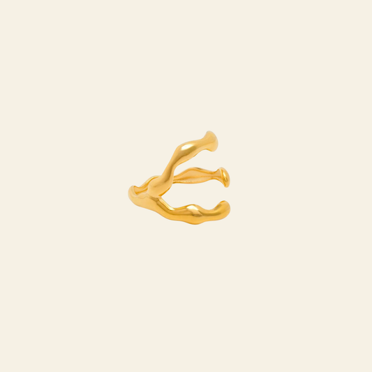 Coral Ring, ring in Coral by Lumière