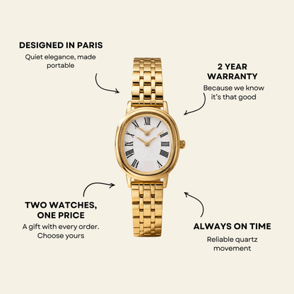 St-Germain Watch Gold, women's watch in Gold by Lumière, image 6
