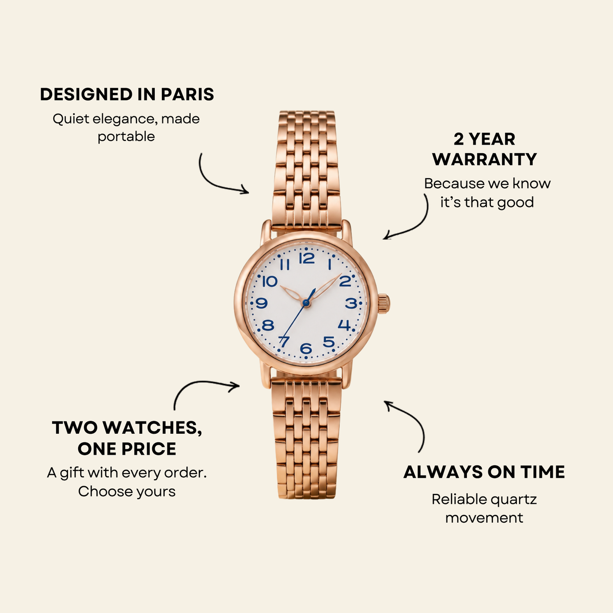 St-Germain Watch Nocturne, women's watch in Nocturne by Lumière, image 6
