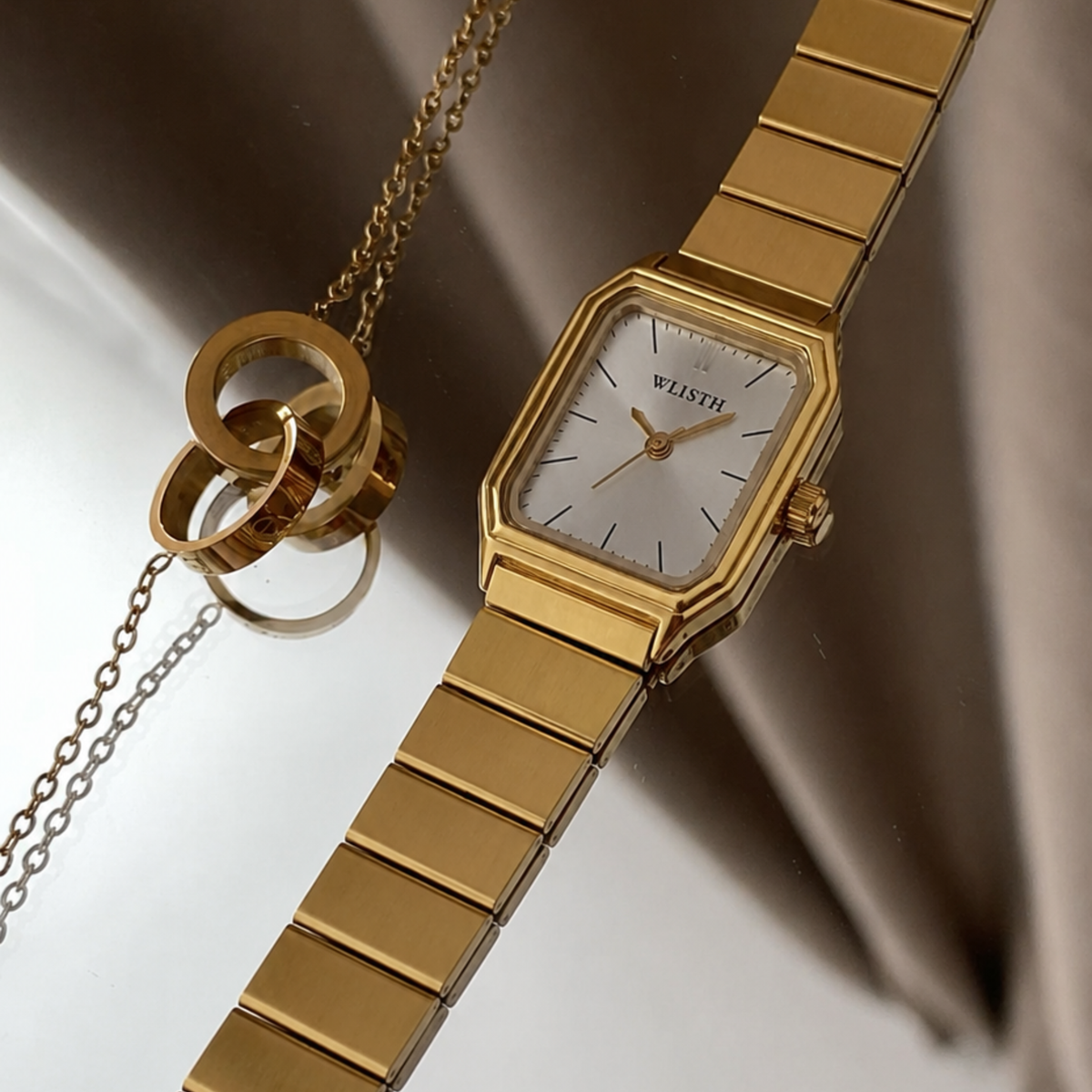 Trocadéro Watch Sage, women's watch in Sage by Lumière, image 9