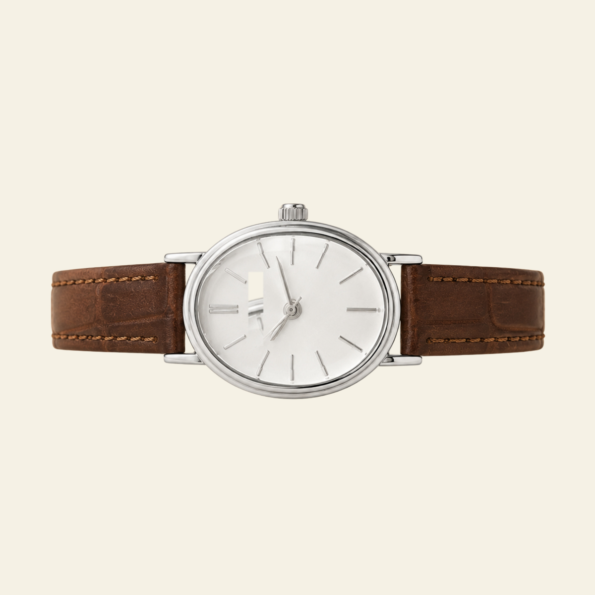 Madeleine Watch Cognac, women's watch in Cognac by Lumière, image 6