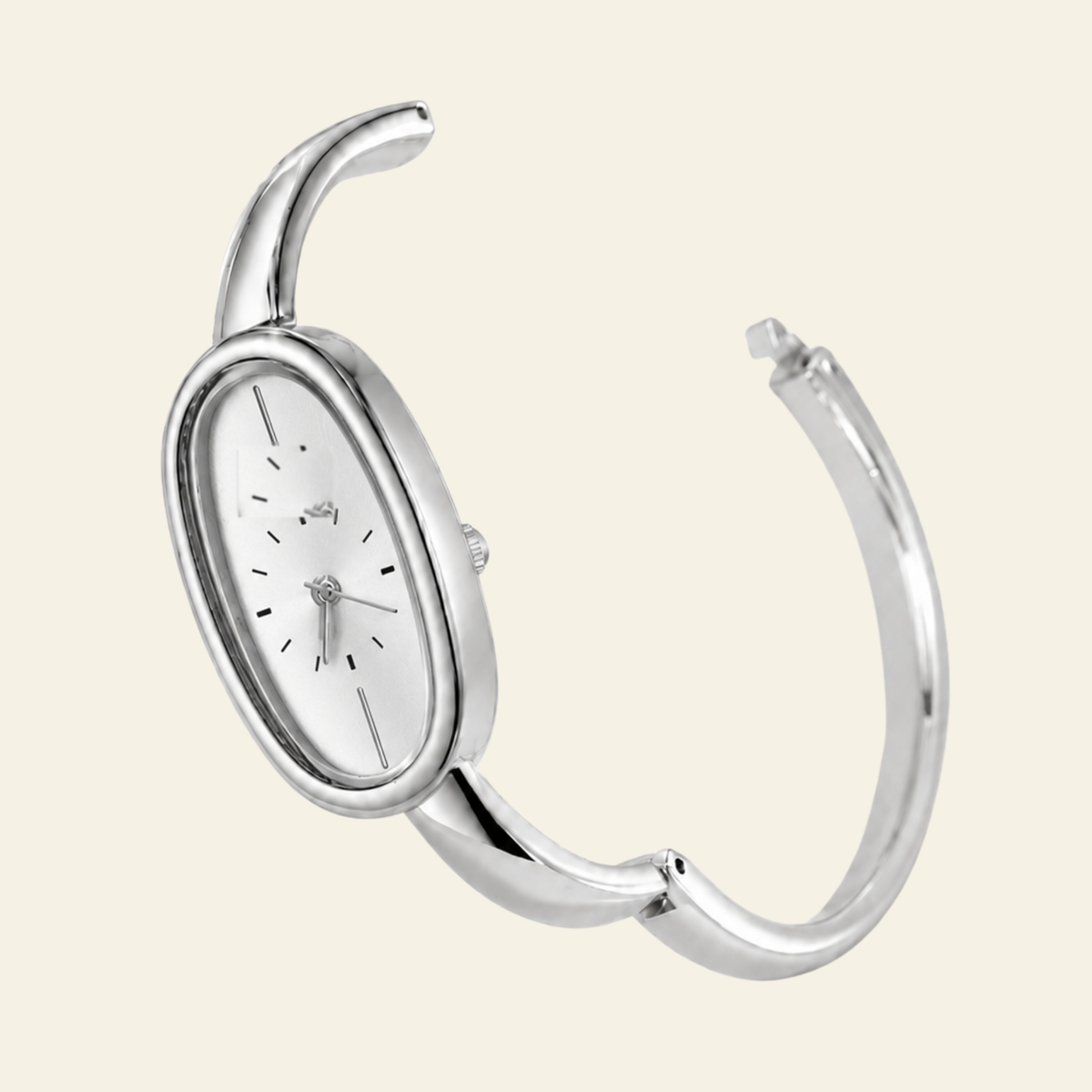 Passy Watch Silver, women's watch in Silver by Lumière, image 4