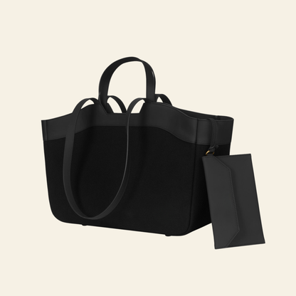 Tote Bag Full Black, tote bag in Full Black by Lumière, image 4