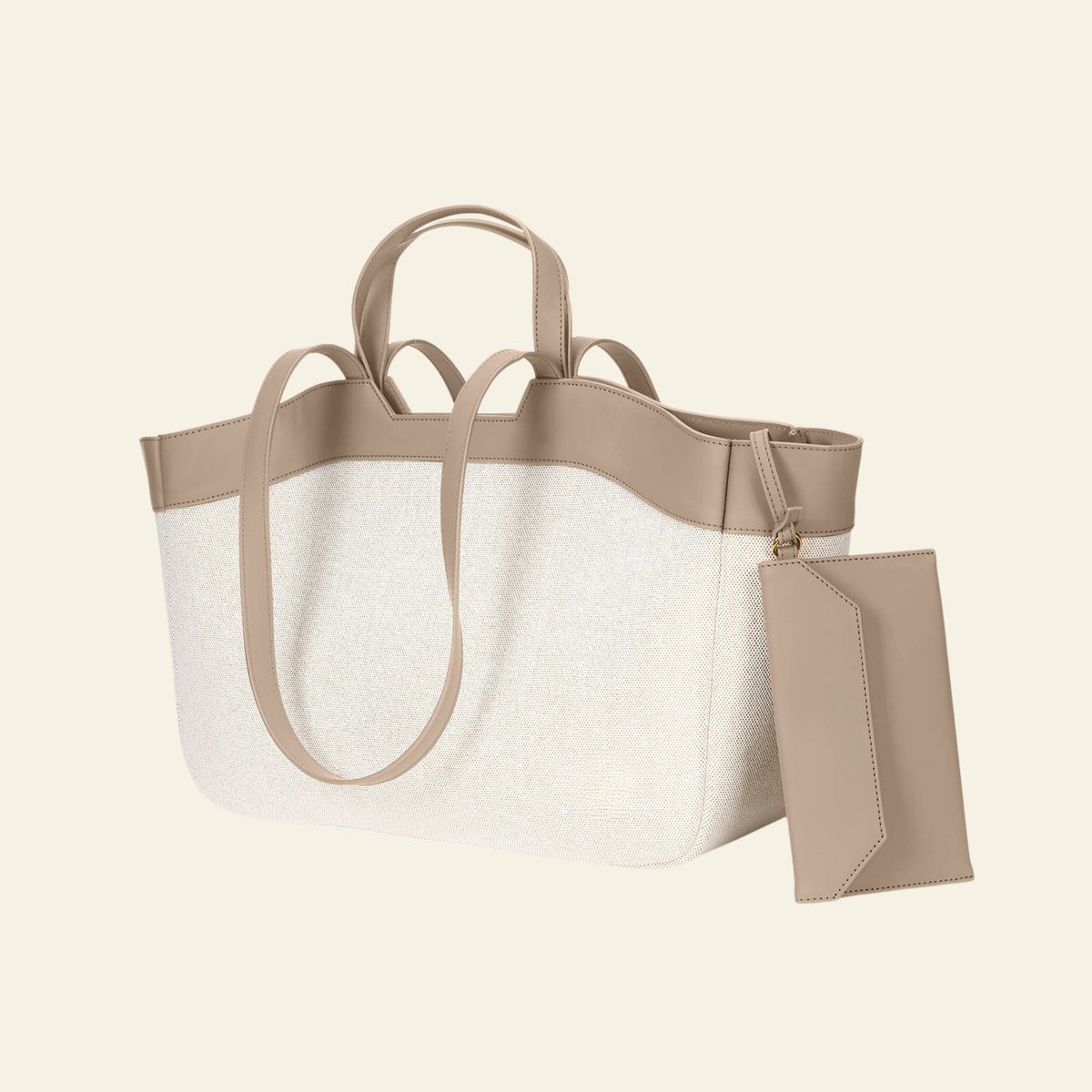 Tote Bag Beige, tote bag in Beige by Lumière, image 4