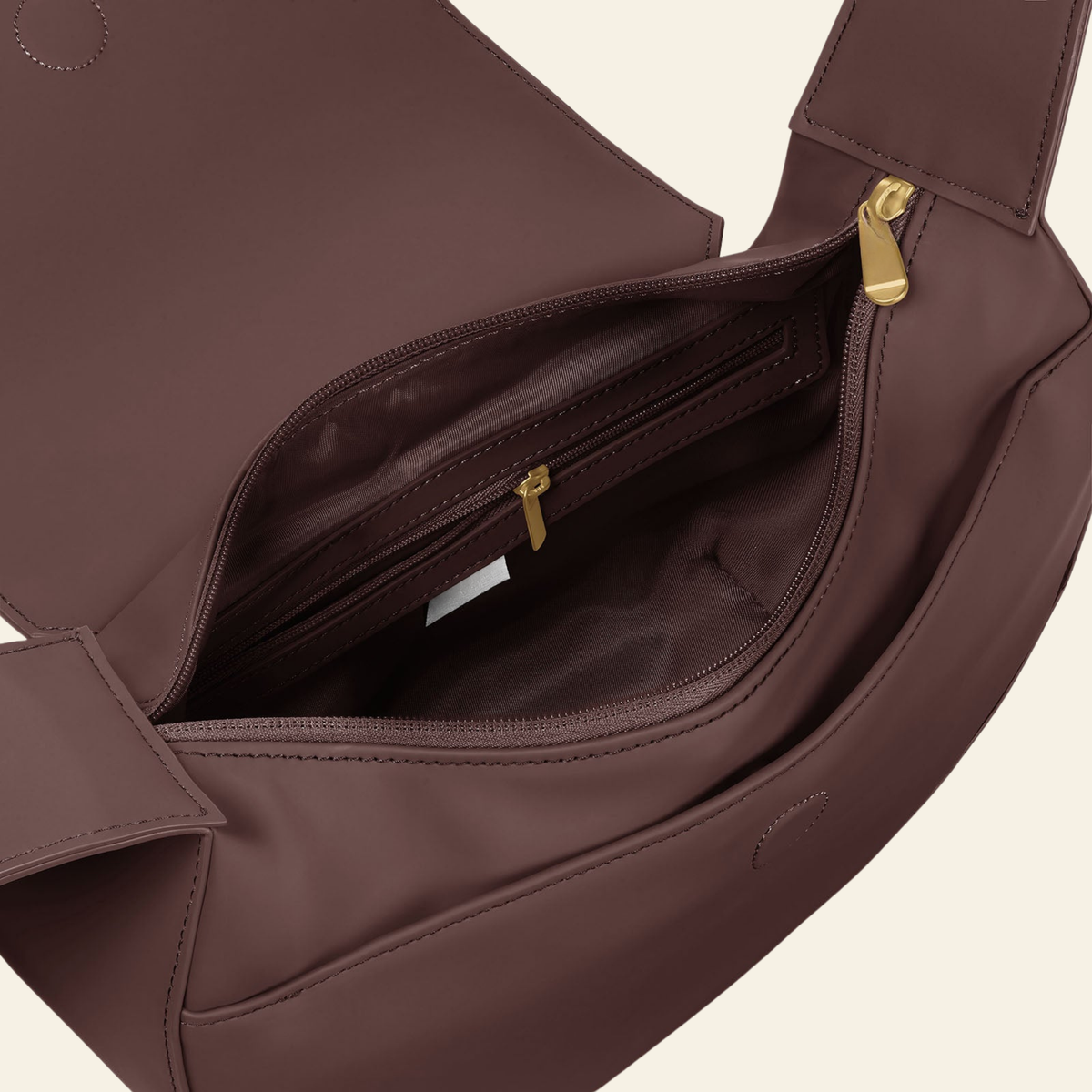Crossbody Bag Dark Brown, crossbody bag in Dark Brown by Lumière, image 4