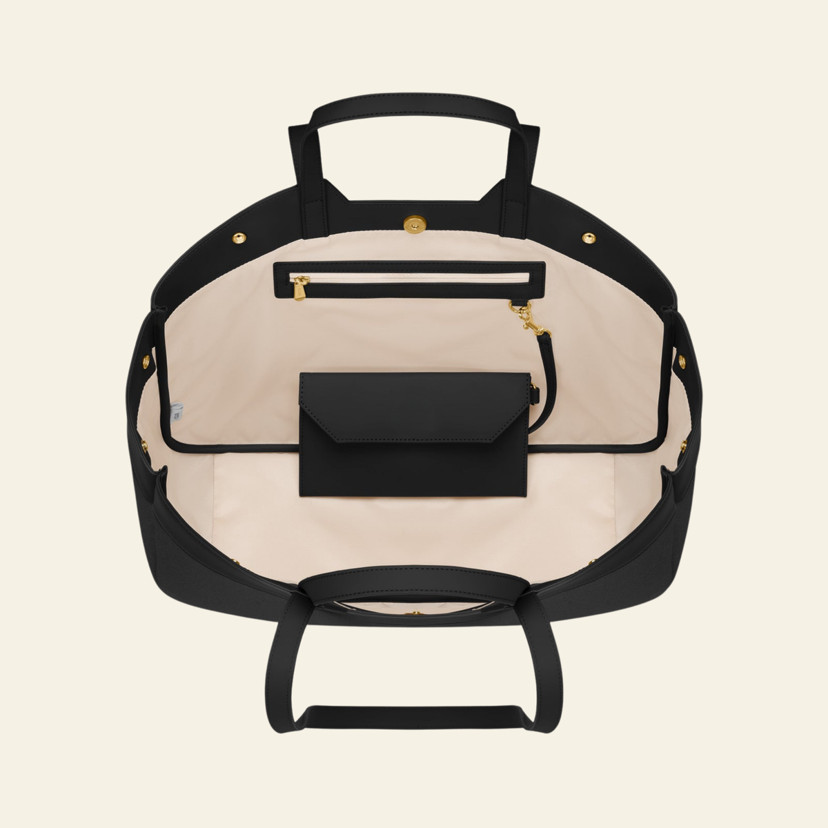 Tote Bag Full Black, tote bag in Full Black by Lumière, image 5