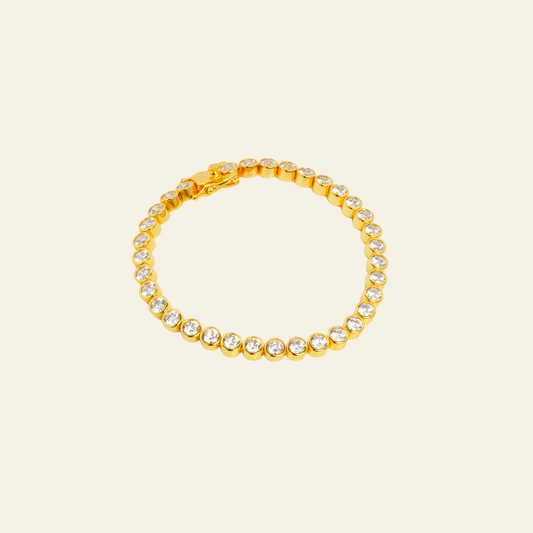 Cassiopeia Tennis Bracelet, tennis bracelet in Cassiopeia Tennis by Lumière