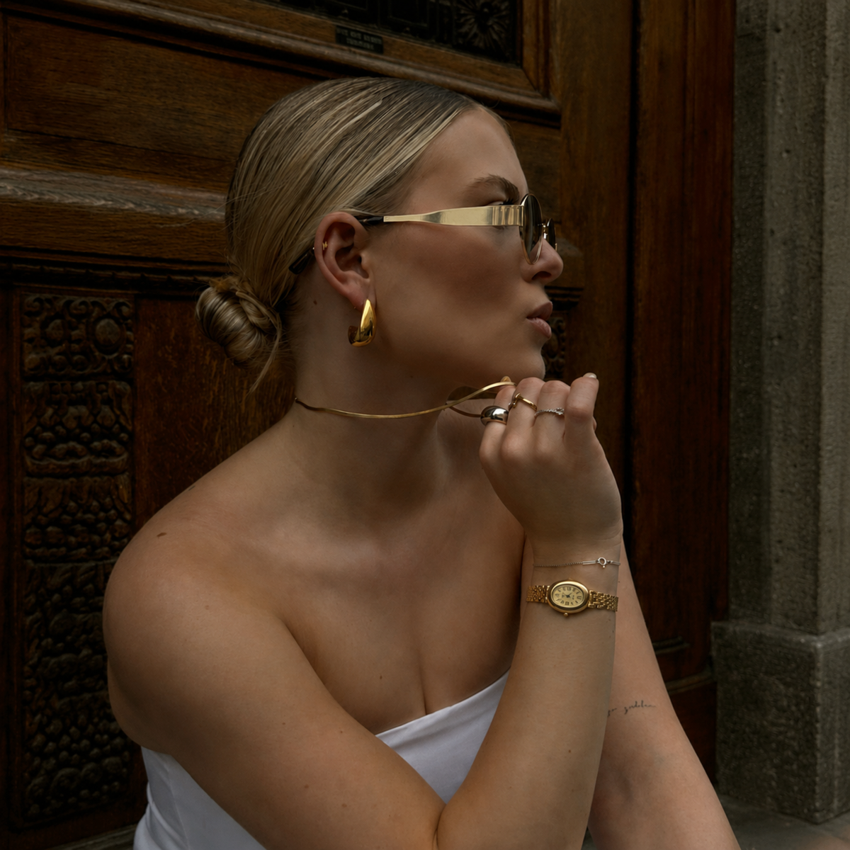 Opéra Watch Gold, women's watch in Gold by Lumière, image 8