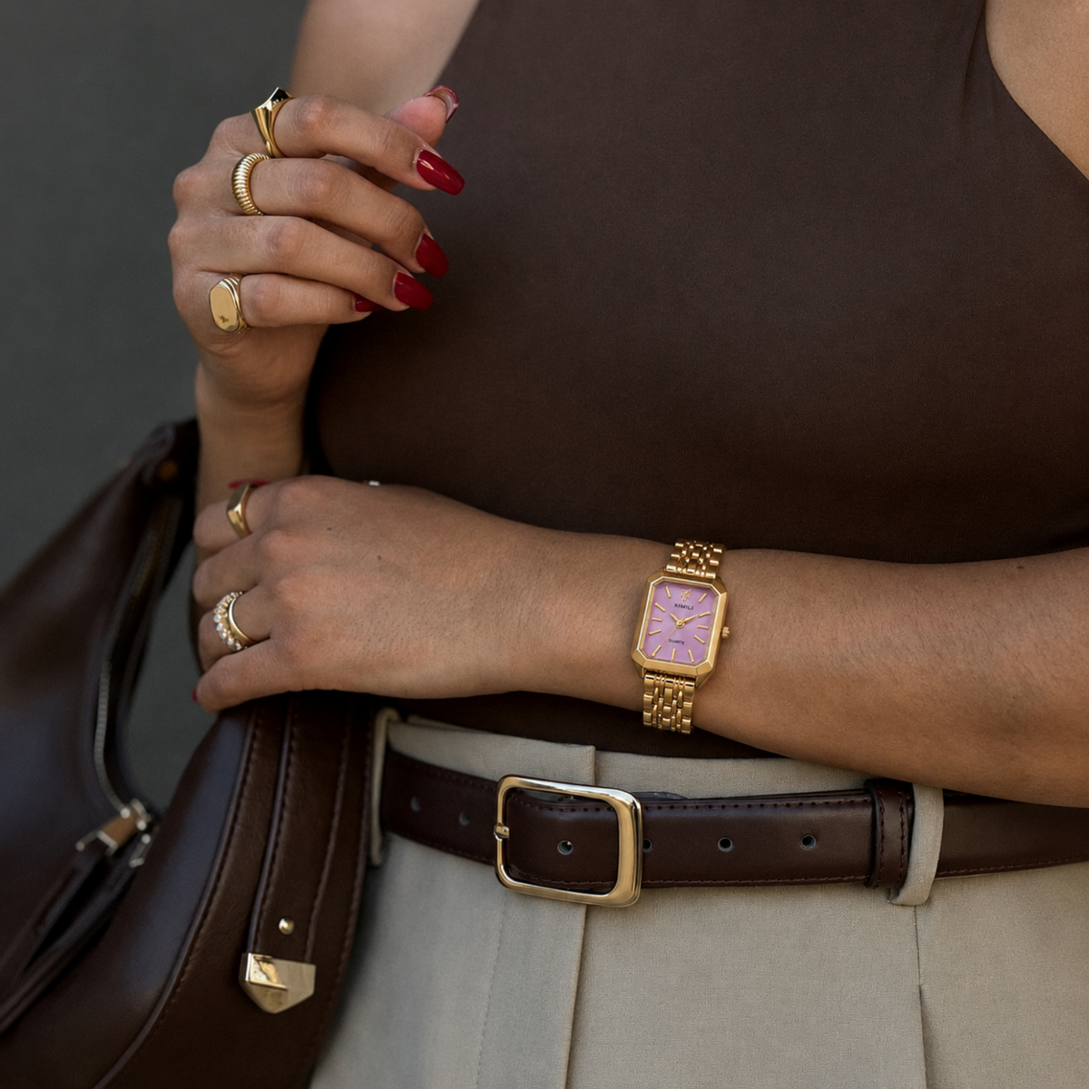 Le Marais Watch Petal, women's watch in Petal by Lumière, image 10