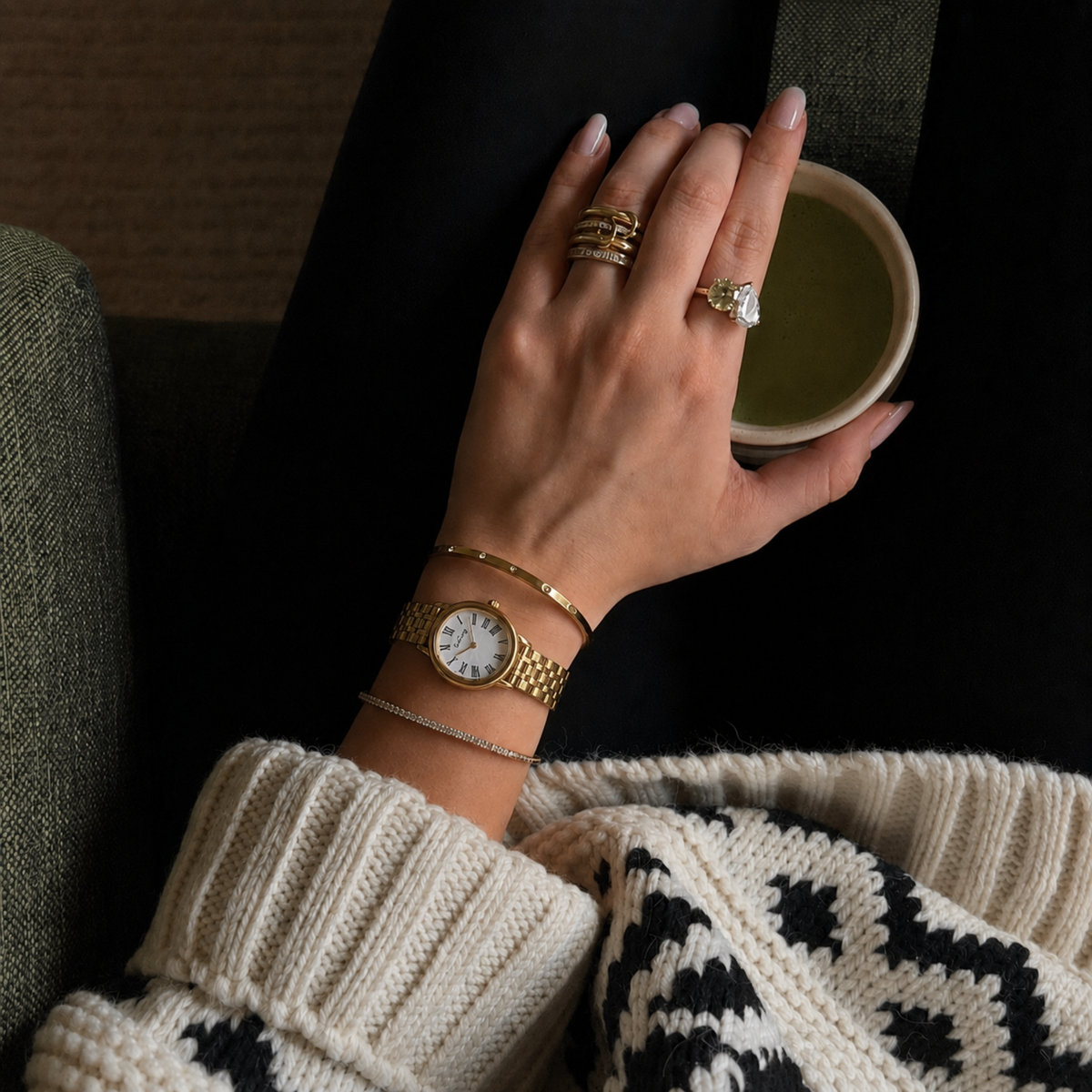 St-Germain Watch Gold, women's watch in Gold by Lumière, image 10