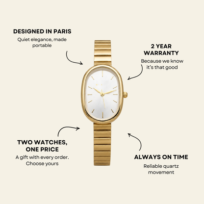 Le Marais Watch Moonlight, women's watch in Moonlight by Lumière, image 6