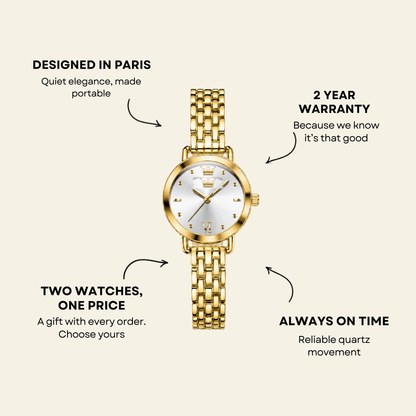 Vendôme Watch Onyx, women's watch in Onyx by Lumière, image 6