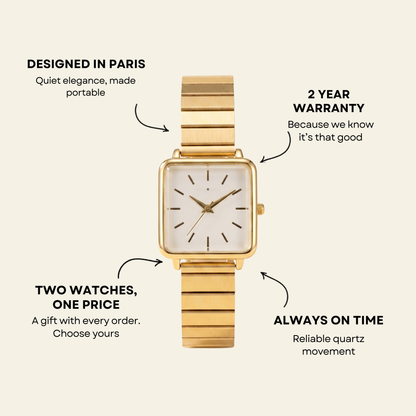 Le Marais Watch Blush, women's watch in Blush by Lumière, image 5