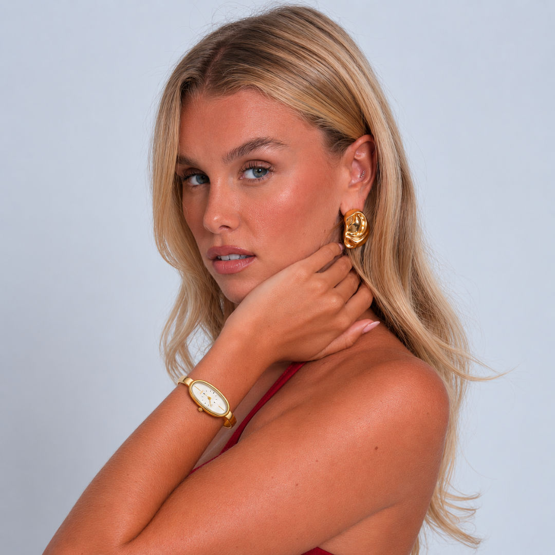 Passy Watch Gold, women's watch in Gold by Lumière, image 3